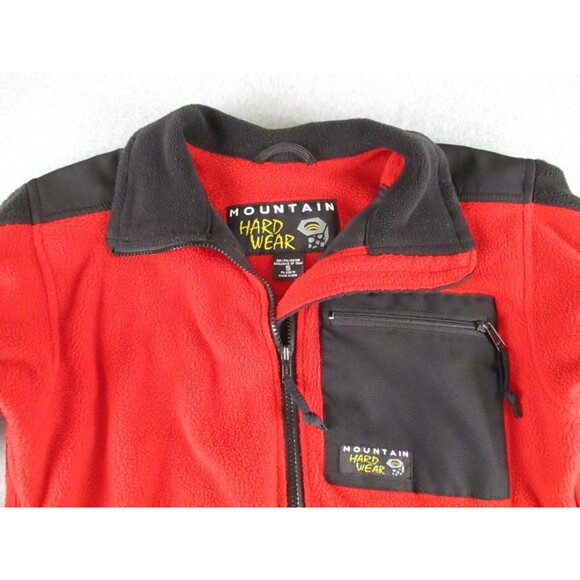 Mountain Hardwear Mens Fleece Jacket Small Full Zip Polartec Outdoors Gorpcore - Picture 6 of 13